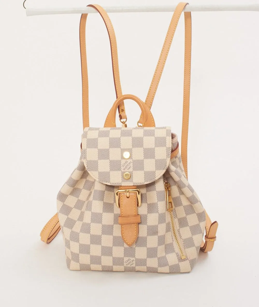 Louis Vuitton Damier Azur Sperone Backpack