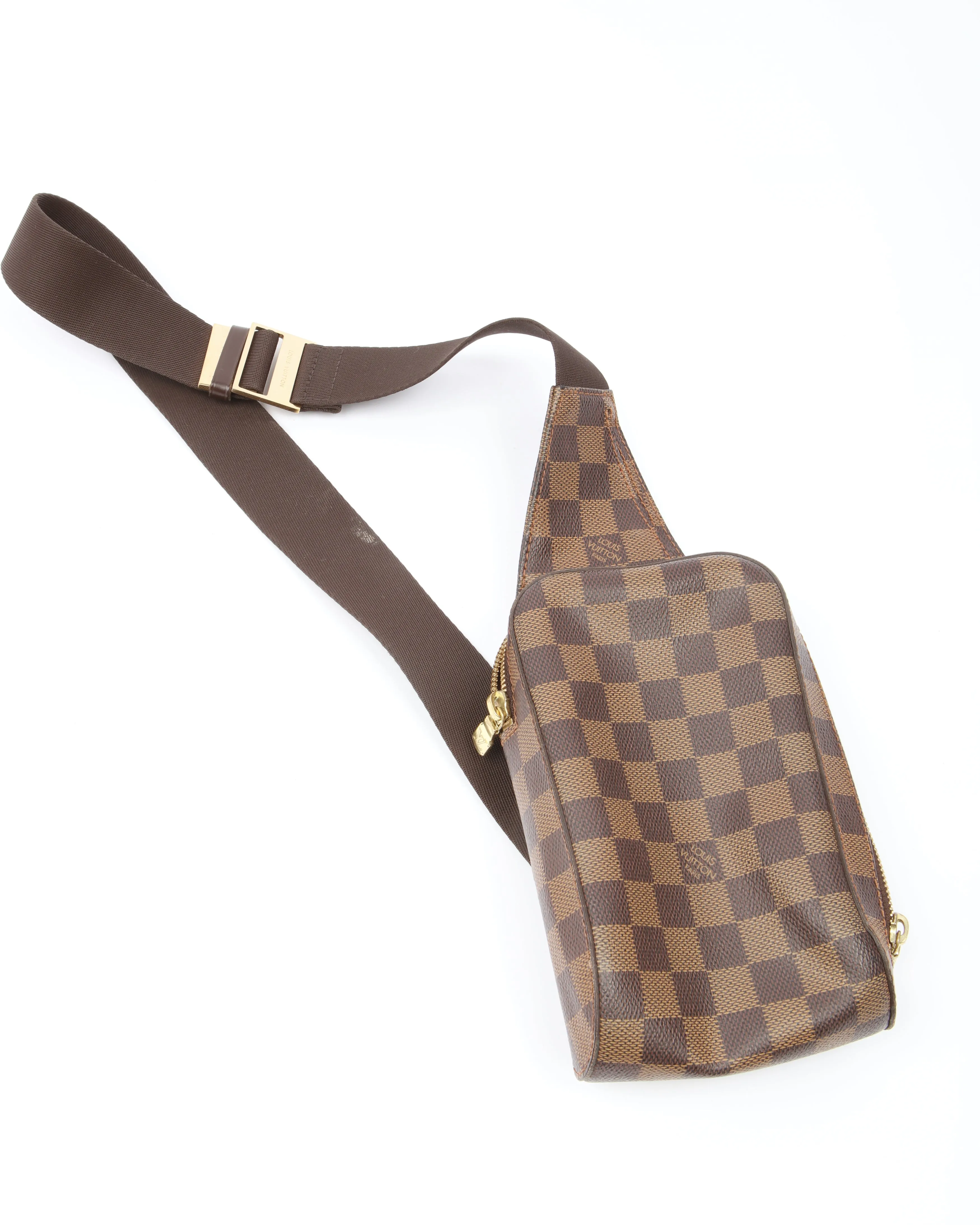Louis Vuitton Damier Ebene Canvas Geronimos Bum Bag