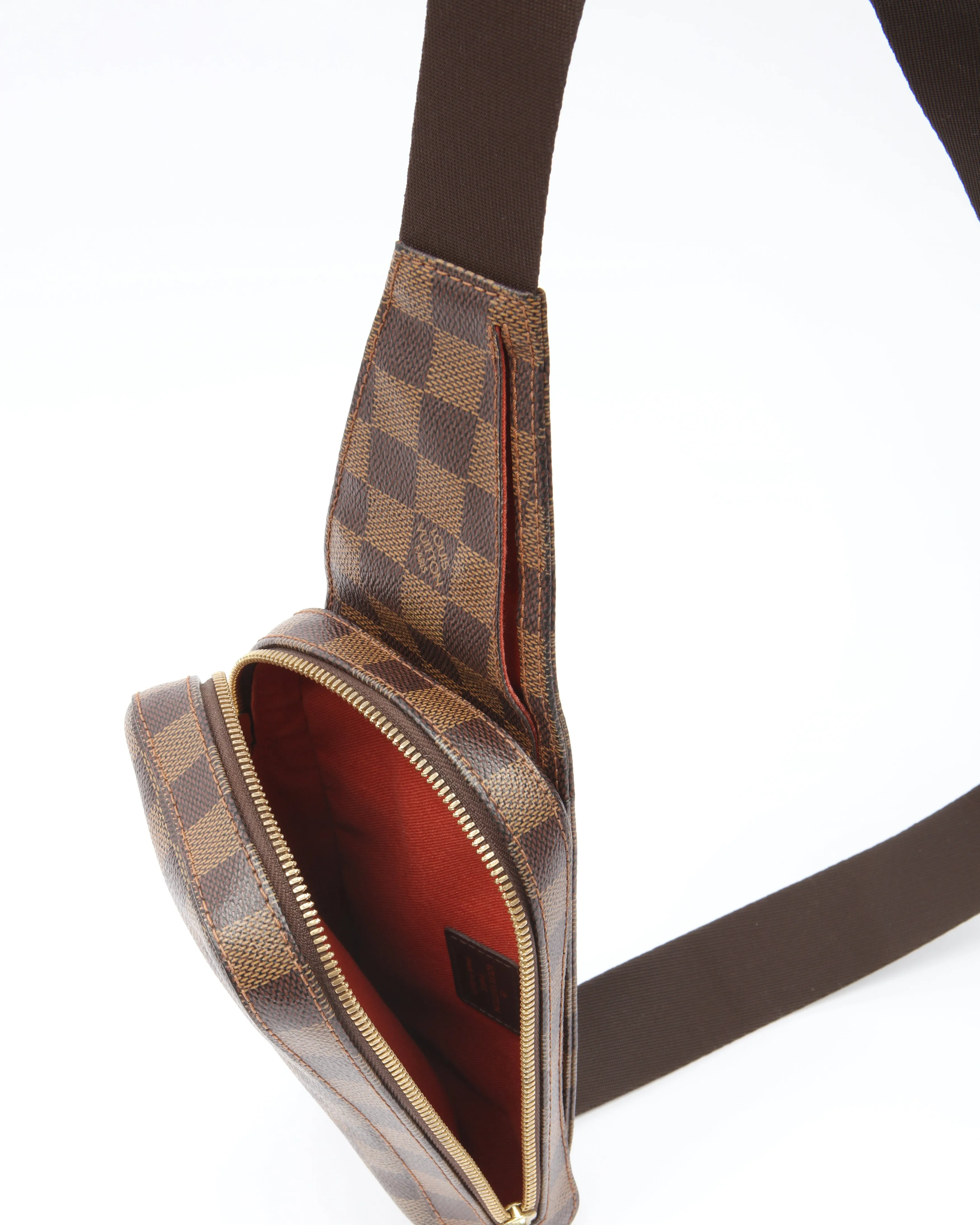 Louis Vuitton Damier Ebene Canvas Geronimos Bum Bag