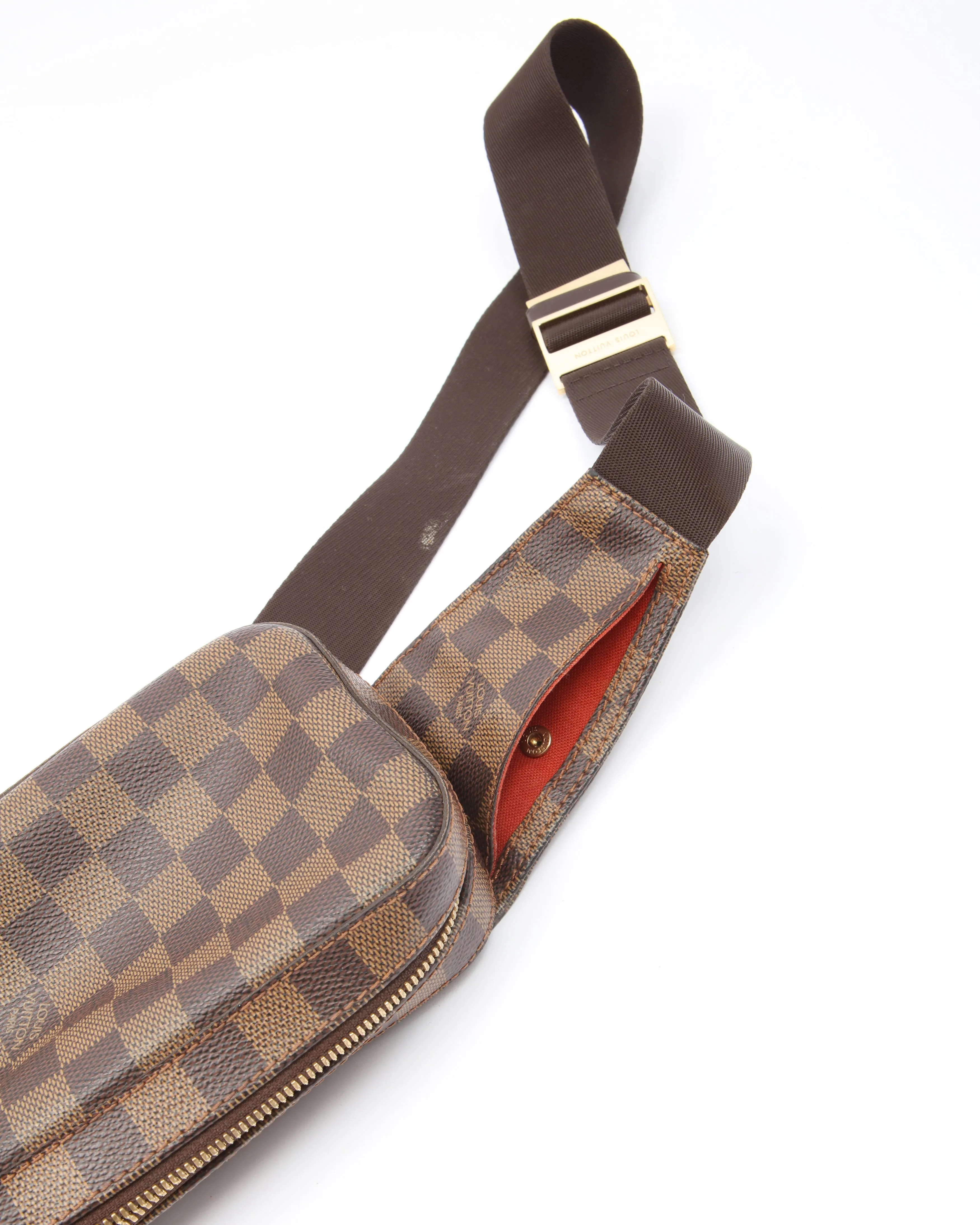 Louis Vuitton Damier Ebene Canvas Geronimos Bum Bag