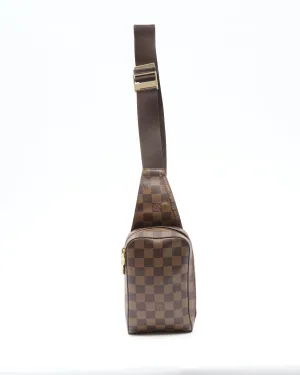 Louis Vuitton Damier Ebene Canvas Geronimos Bum Bag
