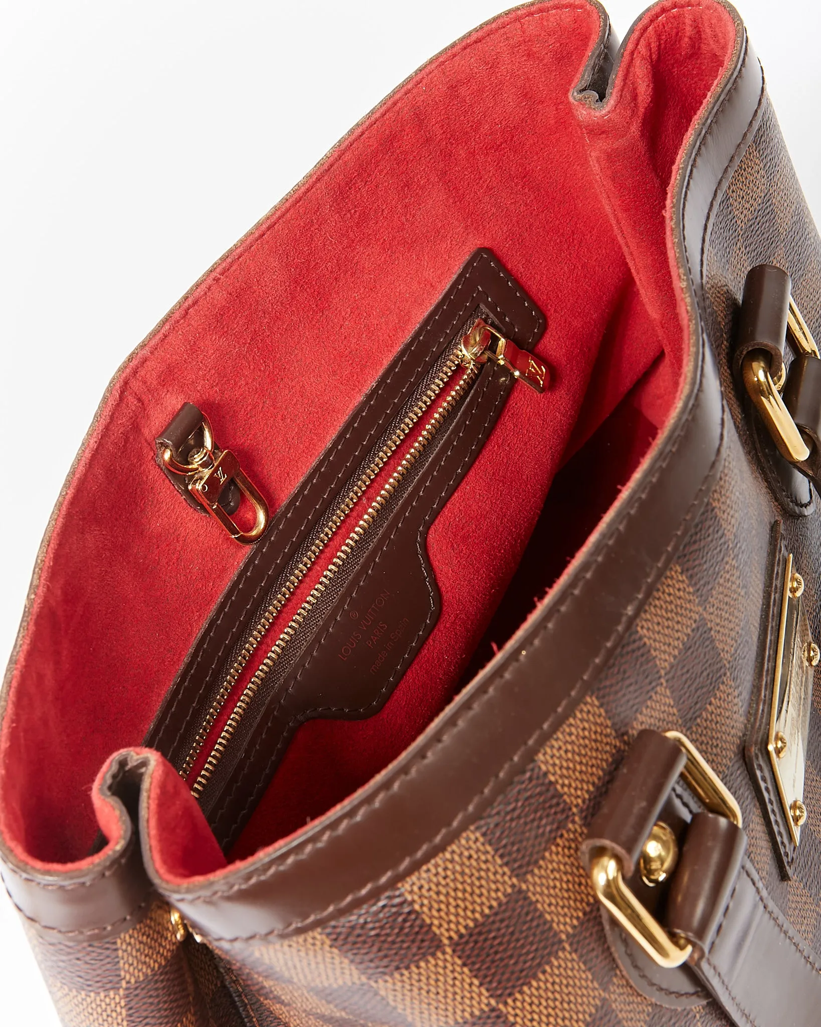 Louis Vuitton Damier Ebene Hampstead PM Tote Bag