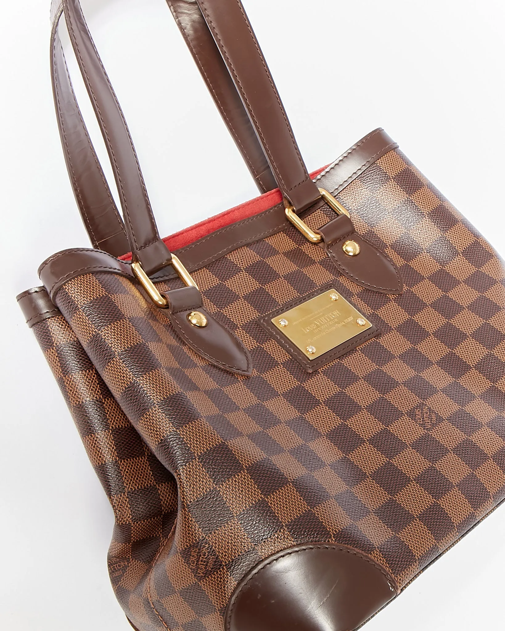 Louis Vuitton Damier Ebene Hampstead PM Tote Bag
