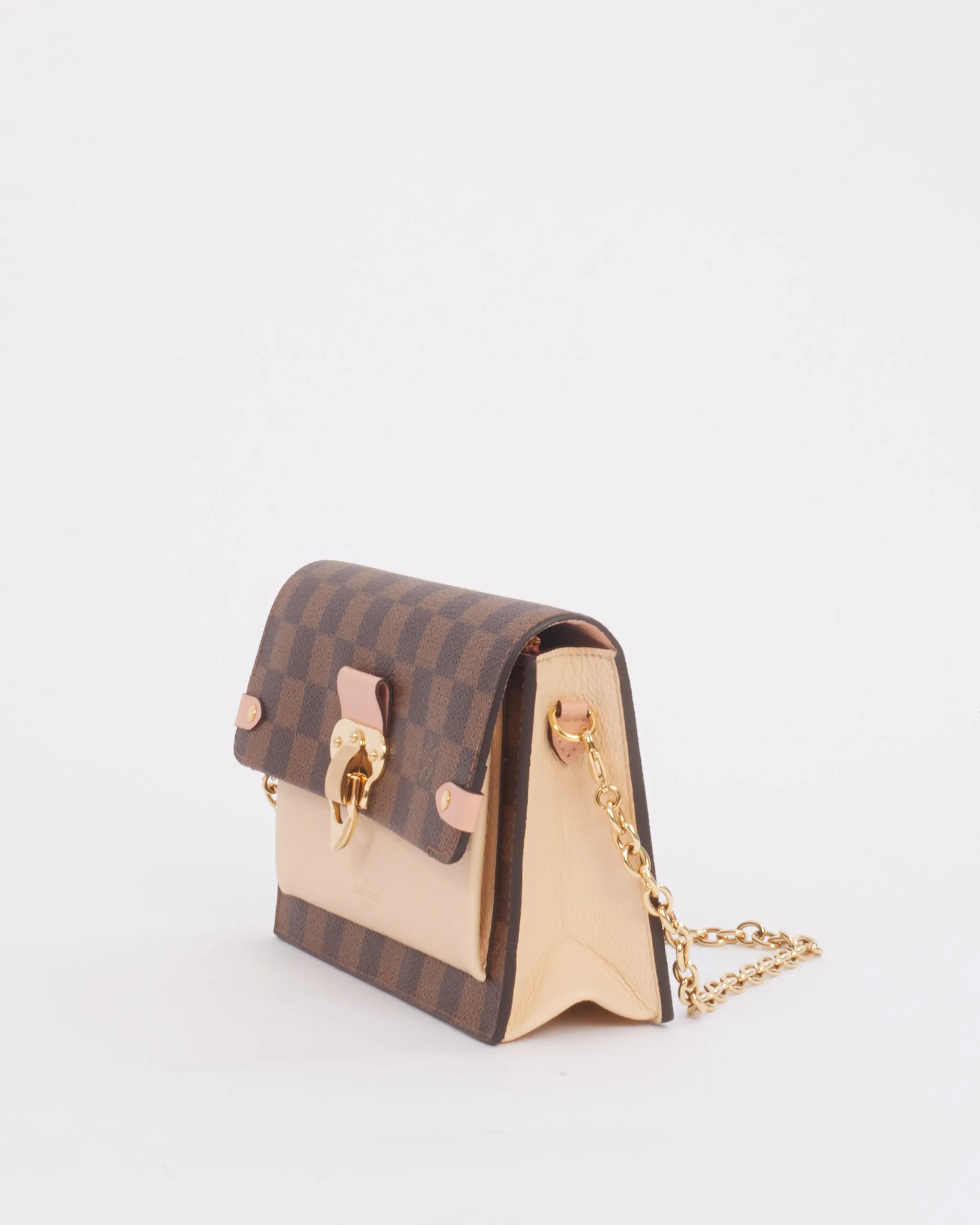 Louis Vuitton Damier Ebene Vavin Chain Wallet
