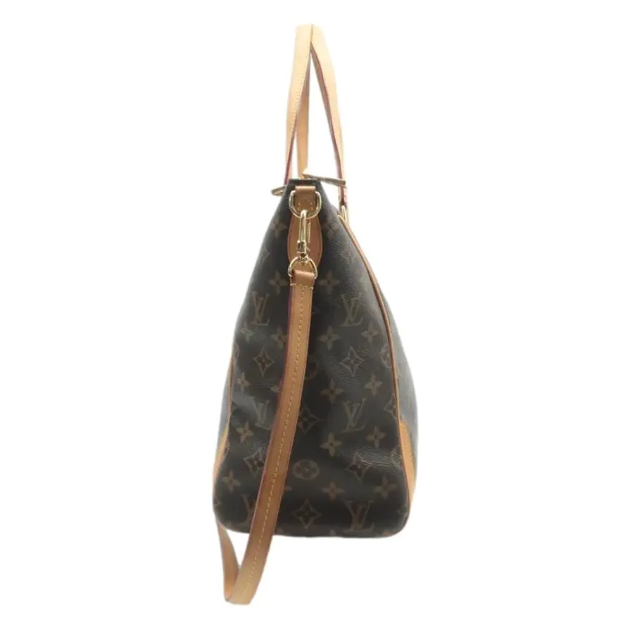 LOUIS VUITTON Estrela MM Monogram Canvas Shoulder Bag Brown