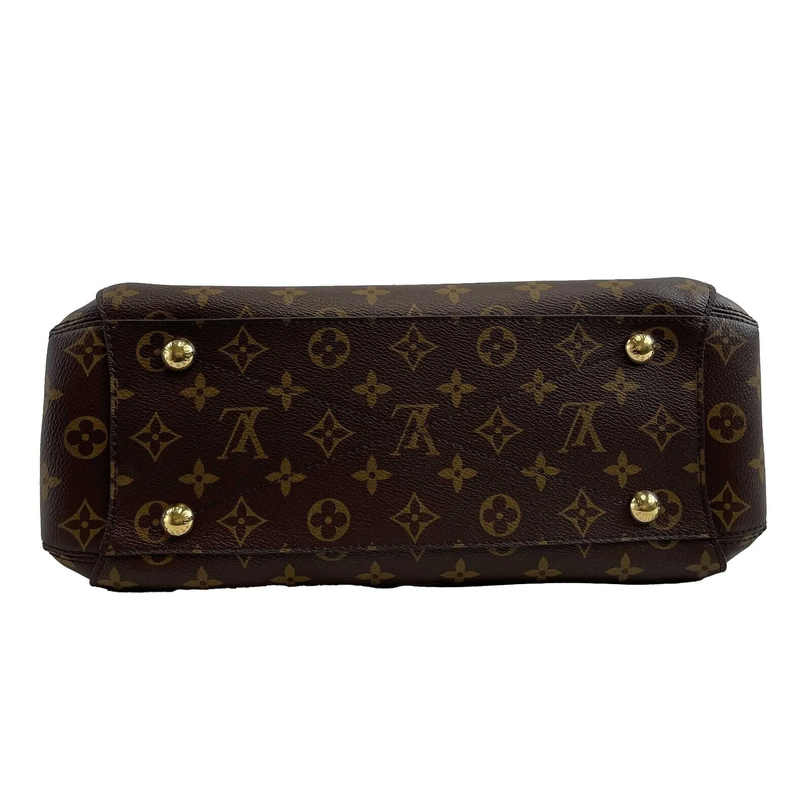 Louis Vuitton Excellent Montaigne Monogram Canvas MM Brown Handbag