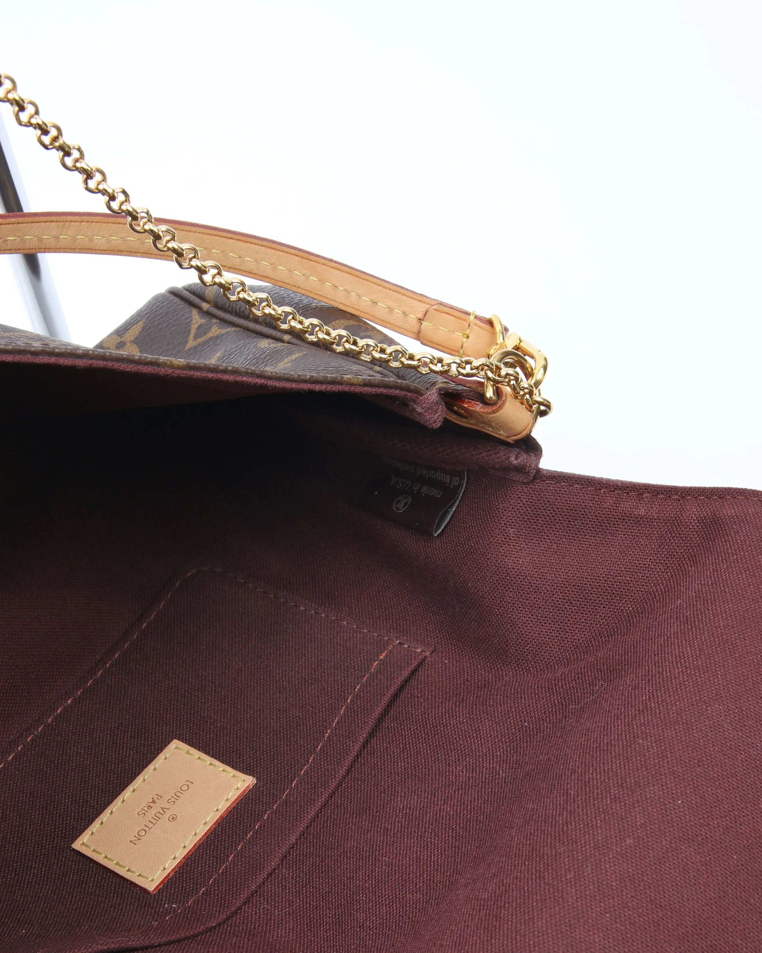 Louis Vuitton Monogram Canvas Favourite MM Crossbody Bag