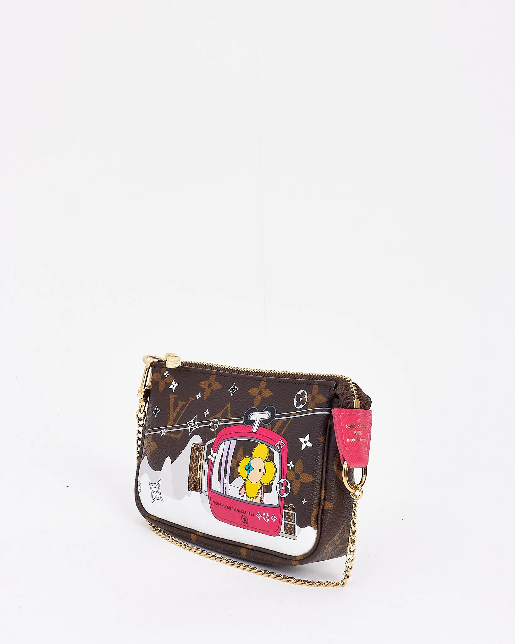 Louis Vuitton Monogram Canvas Flower Ski Mini Pochette Accessoires