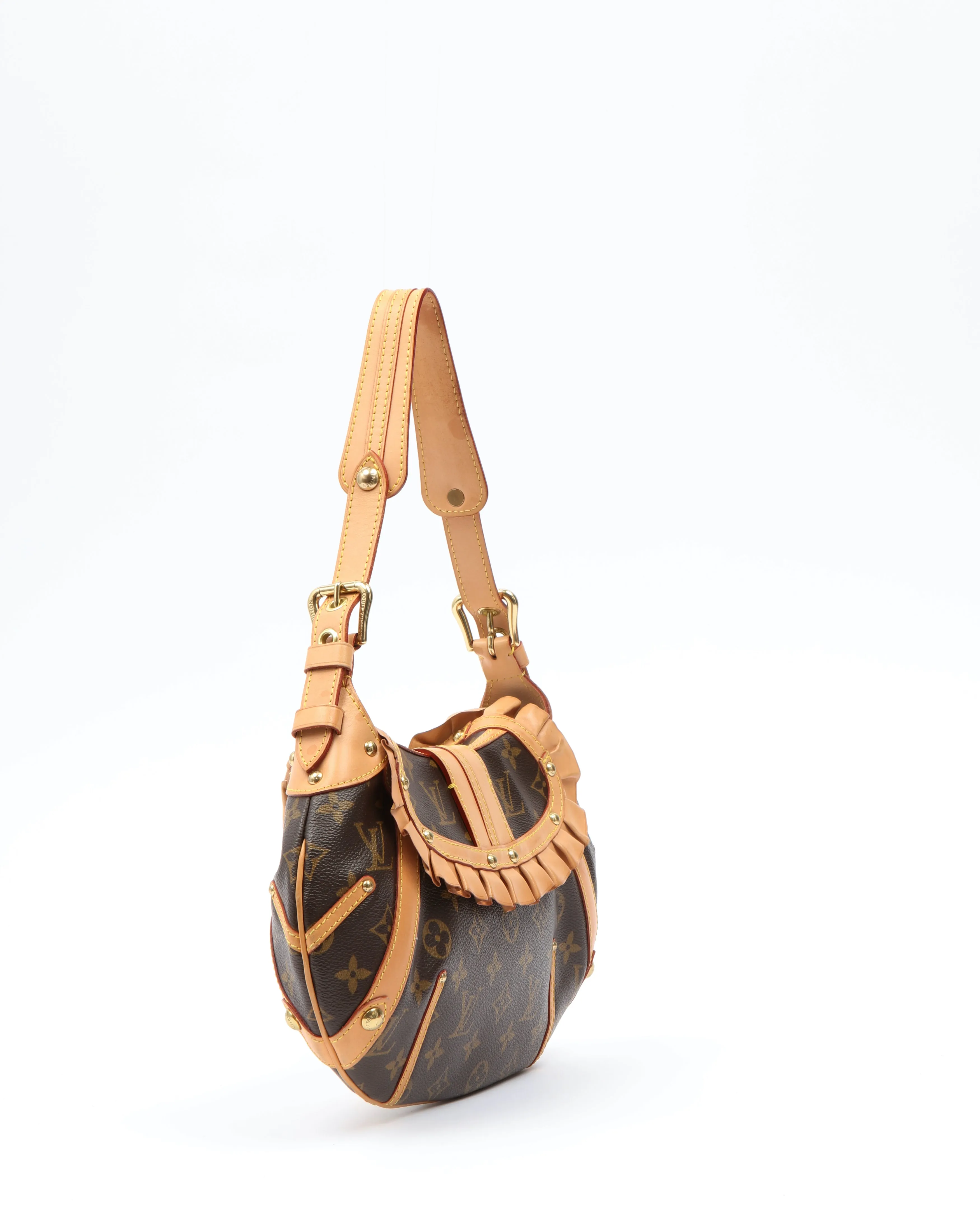 Louis Vuitton Monogram Canvas Leonor Buckle Shoulder Bag