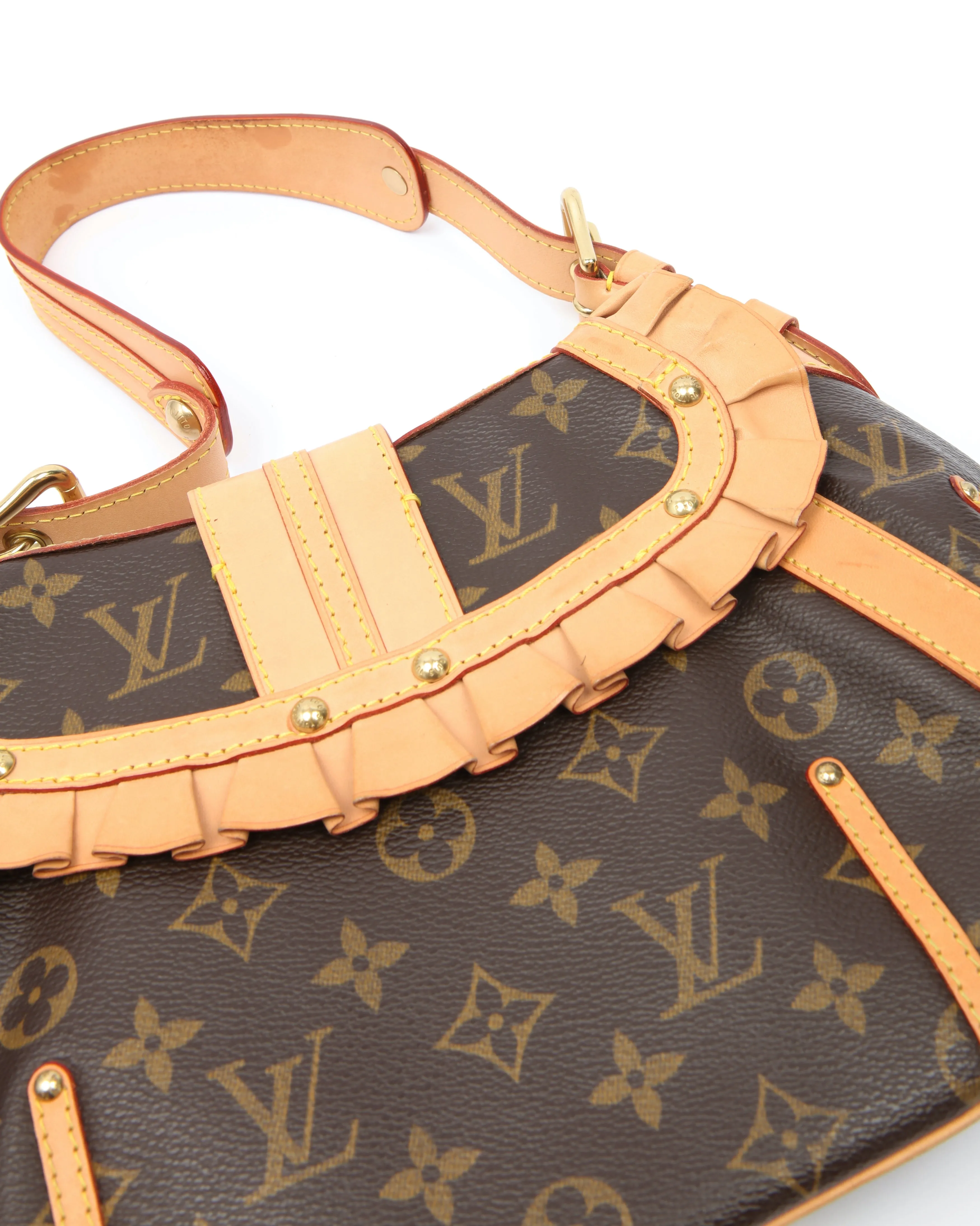 Louis Vuitton Monogram Canvas Leonor Buckle Shoulder Bag