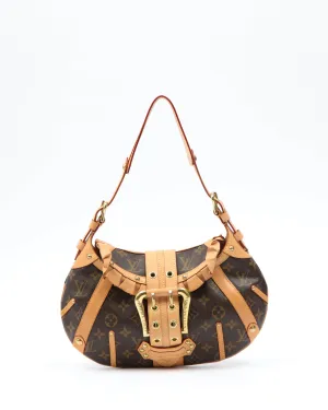 Louis Vuitton Monogram Canvas Leonor Buckle Shoulder Bag