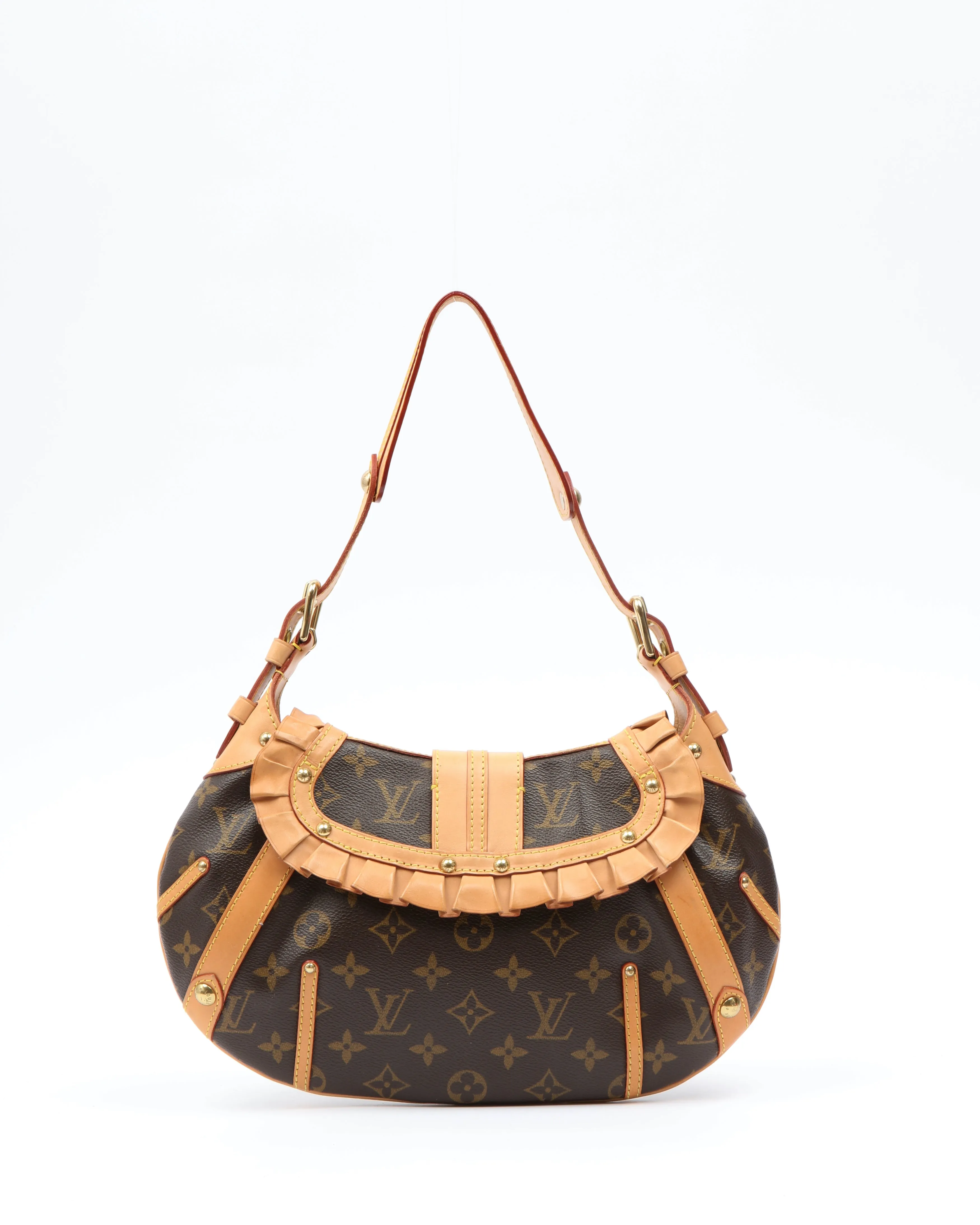 Louis Vuitton Monogram Canvas Leonor Buckle Shoulder Bag