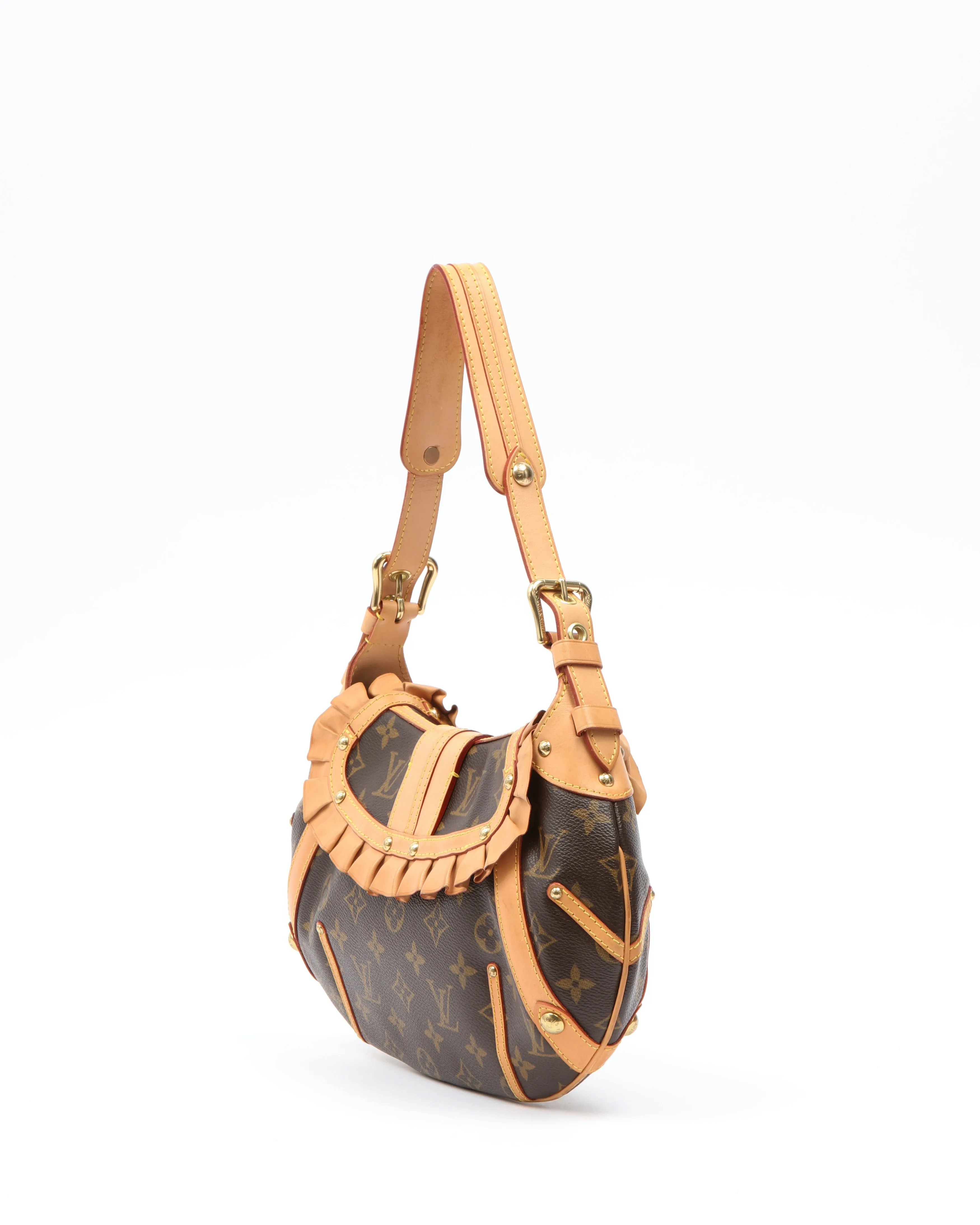 Louis Vuitton Monogram Canvas Leonor Buckle Shoulder Bag