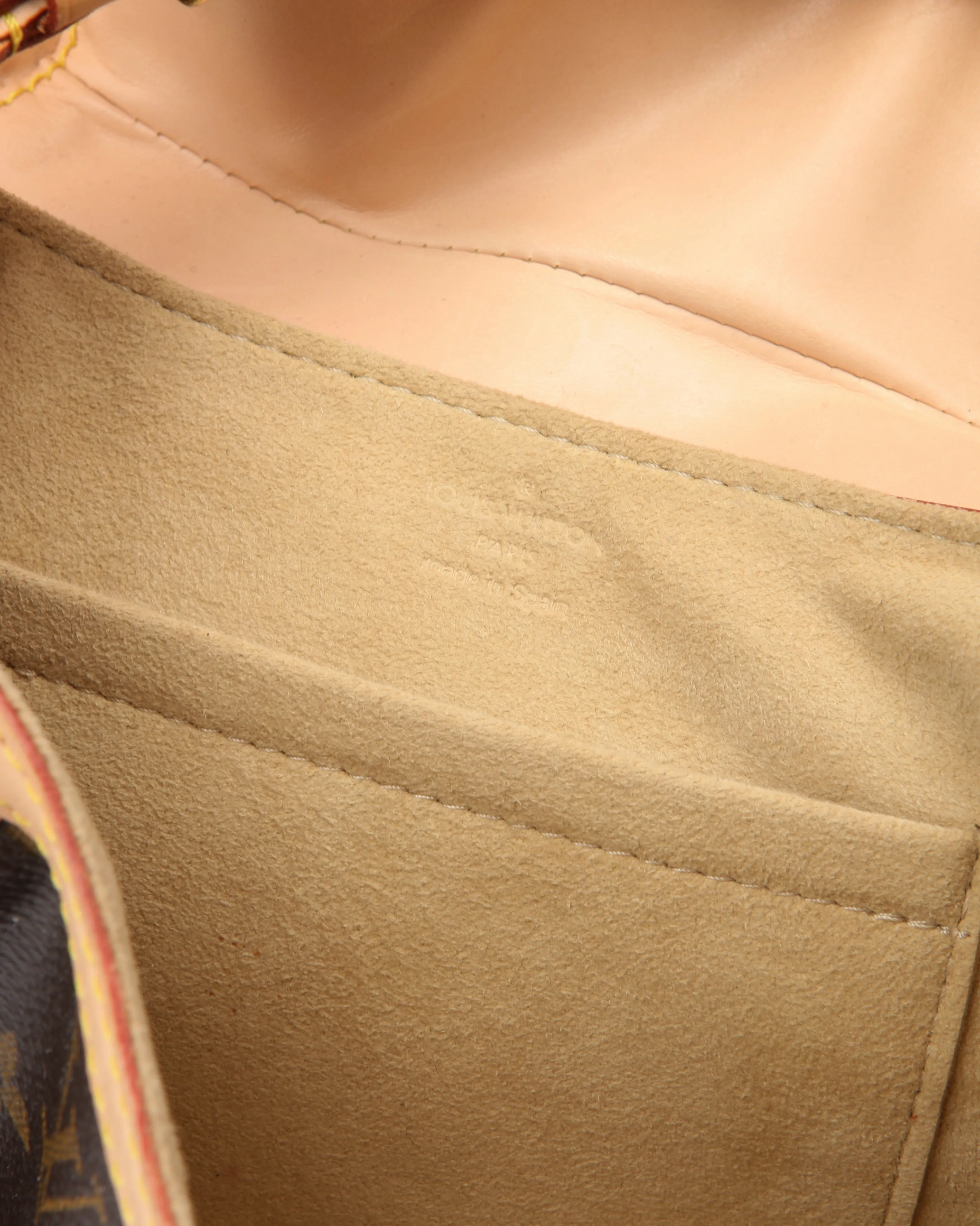 Louis Vuitton Monogram Canvas Leonor Buckle Shoulder Bag