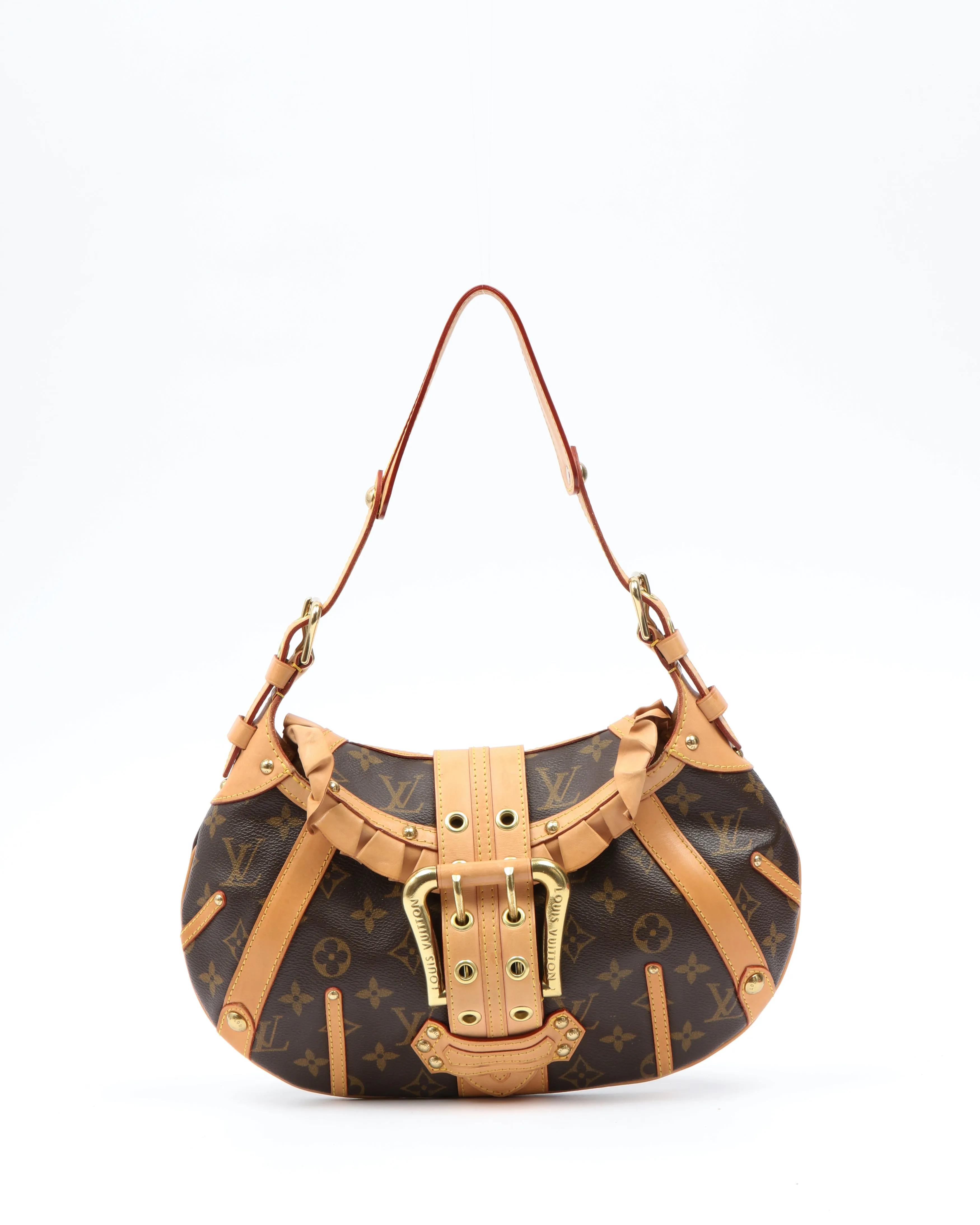Louis Vuitton Monogram Canvas Leonor Buckle Shoulder Bag