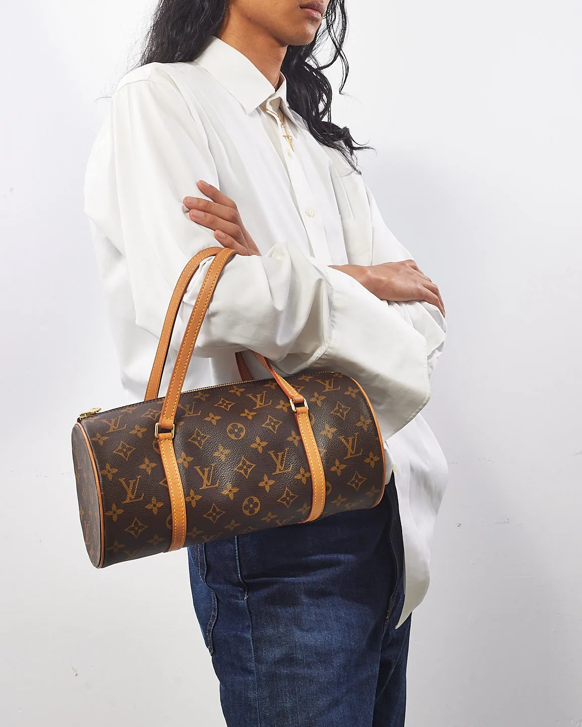 Louis Vuitton Monogram Canvas Papillon 30 Bag