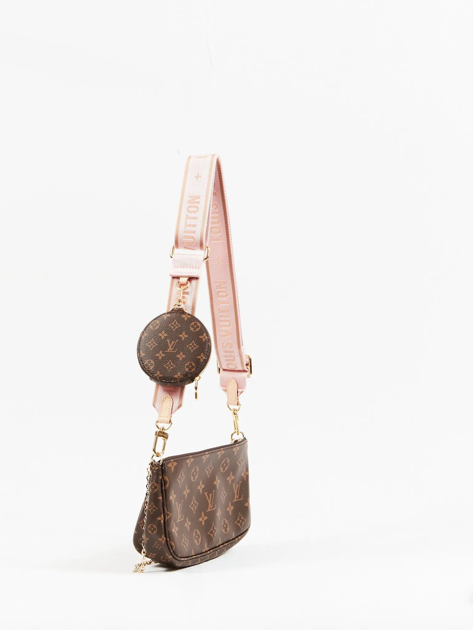Louis Vuitton Monogram Canvas Pink Multi Pochette Accessoires