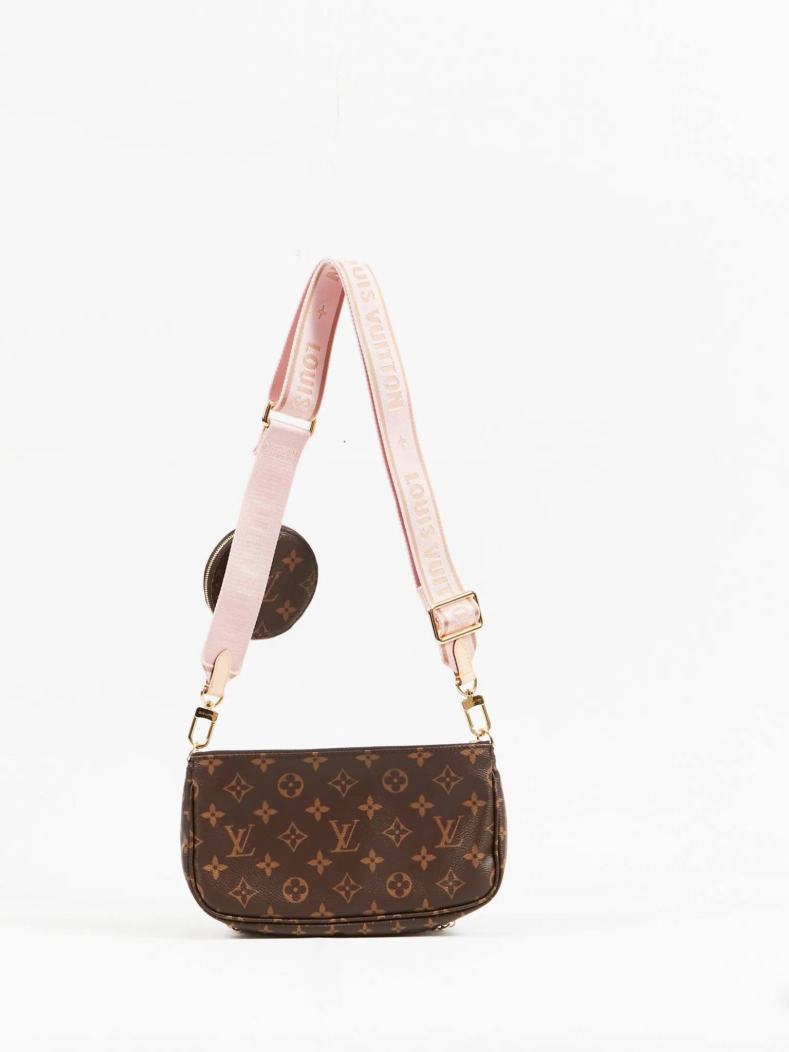 Louis Vuitton Monogram Canvas Pink Multi Pochette Accessoires