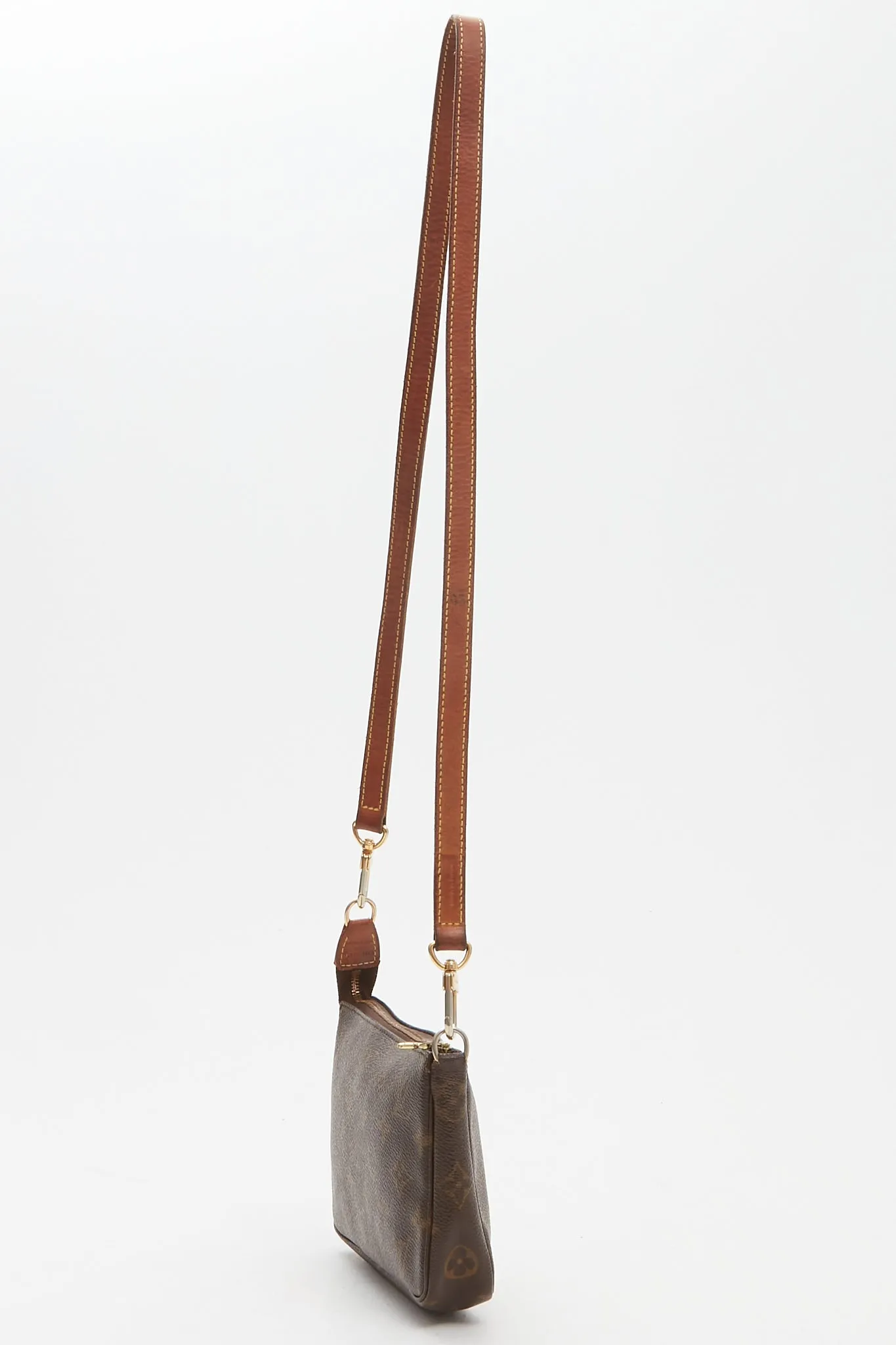 Louis Vuitton Monogram Canvas Pochette Accessoires With Strap