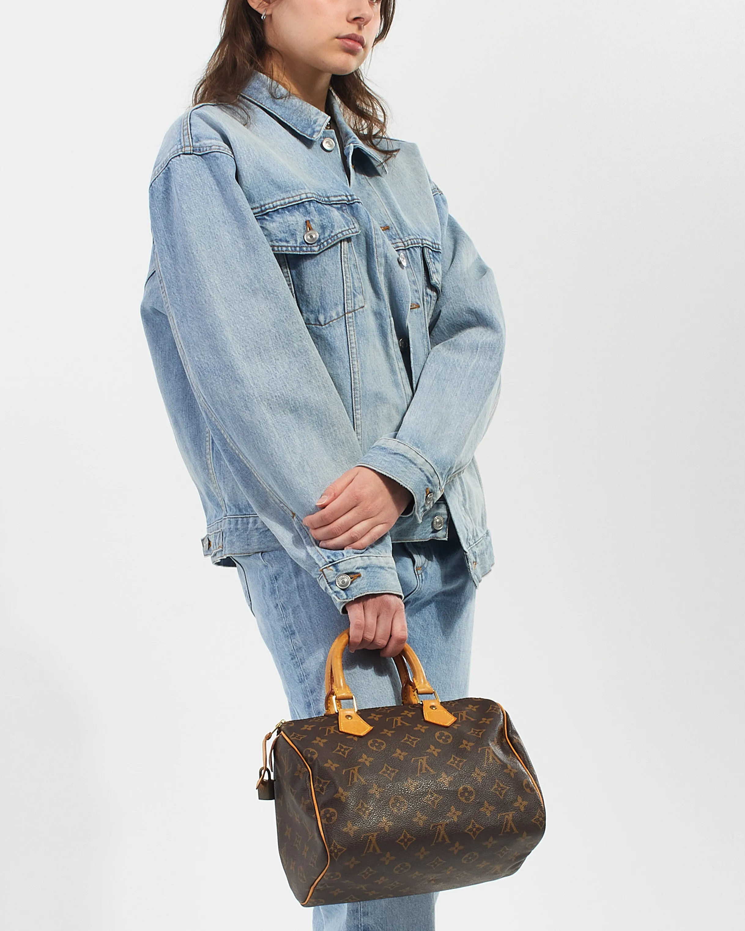 Louis Vuitton Monogram Canvas Speedy 25 Bag