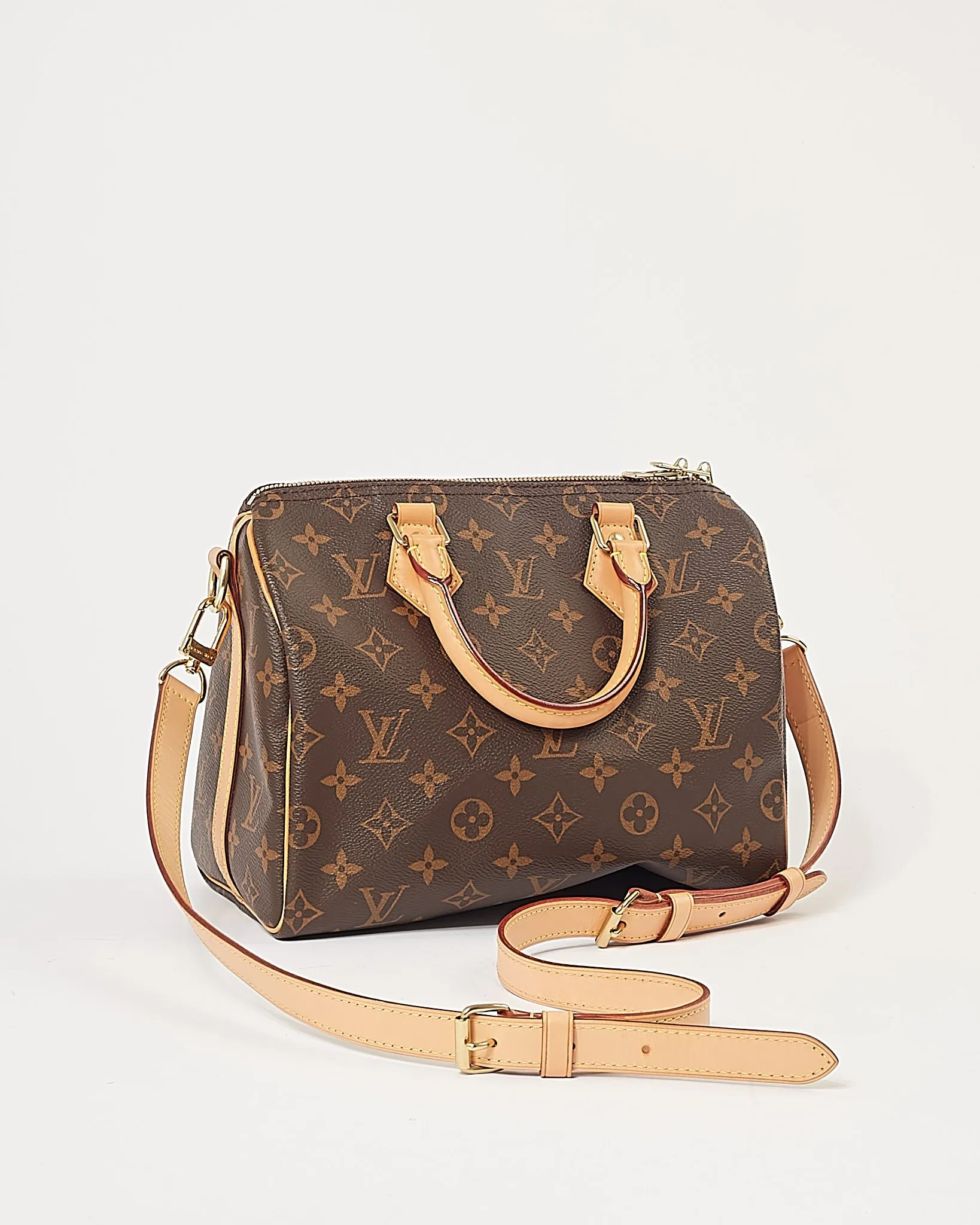 Louis Vuitton Monogram Canvas Speedy 25 Bandouliere Bag