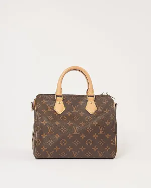 Louis Vuitton Monogram Canvas Speedy 25 Bandouliere Bag
