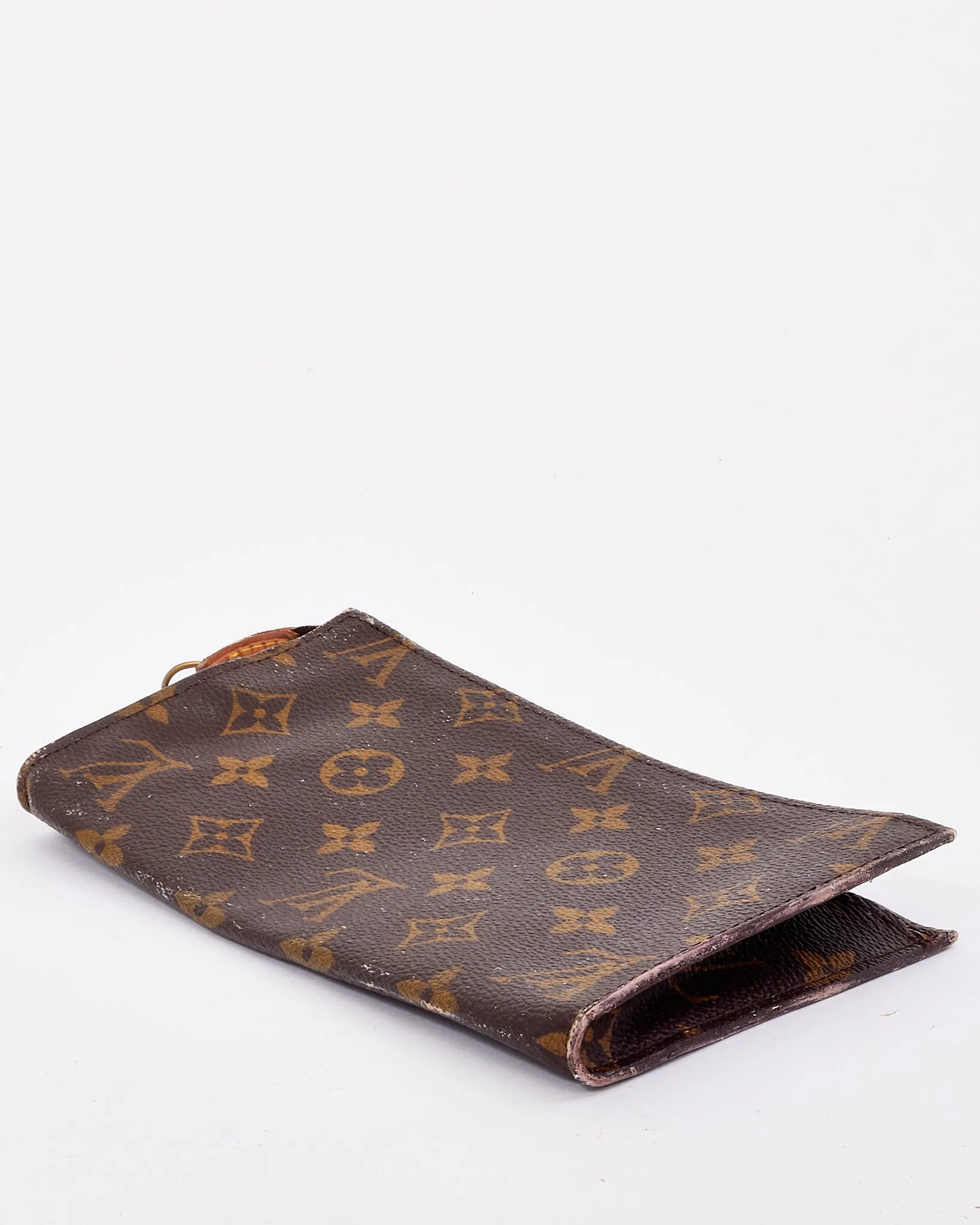 Louis Vuitton Monogram Canvas Zip Pouch with Chain