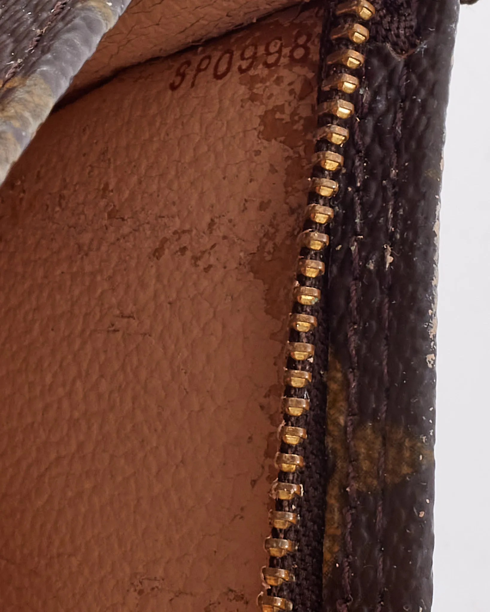 Louis Vuitton Monogram Canvas Zip Pouch with Chain