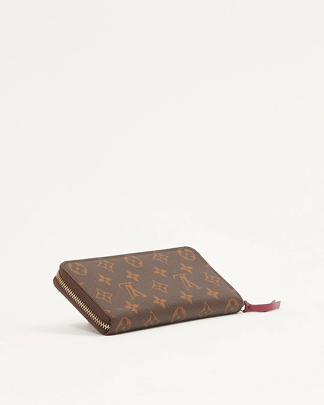 Louis Vuitton Monogram Canvas Zippy Clemence Wallet