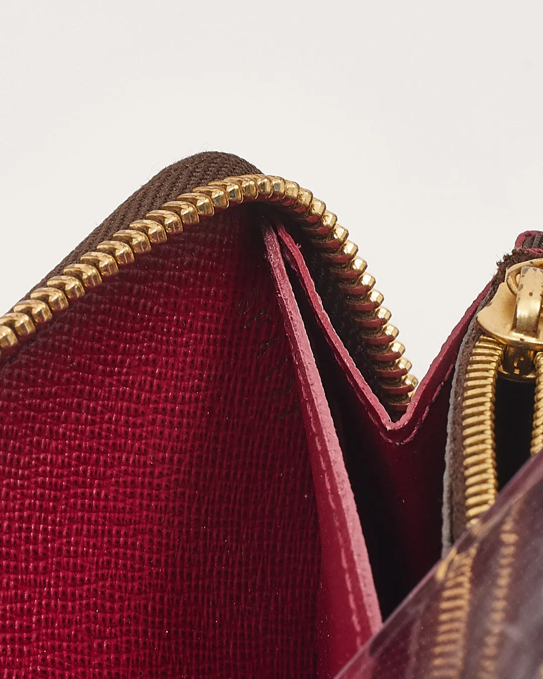 Louis Vuitton Monogram Canvas Zippy Clemence Wallet