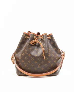 Louis Vuitton Monogram Noe MM Shoulder Bag