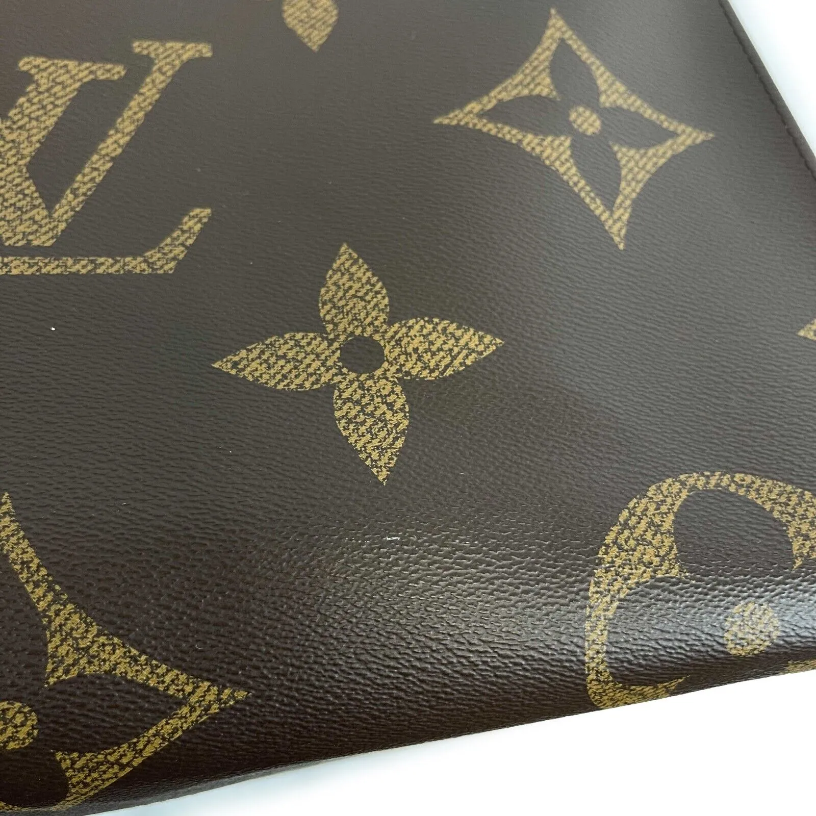 Louis Vuitton - On The Go GM - Brown Monogram Top Handle Tote w/ Shoulder Strap