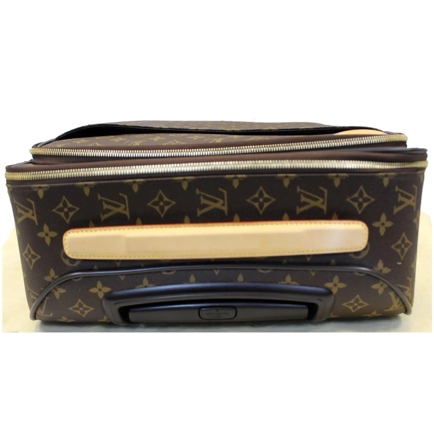 LOUIS VUITTON Pegase Legere 55 Monogram Canvas Business Suitcase Travel Bag Brown