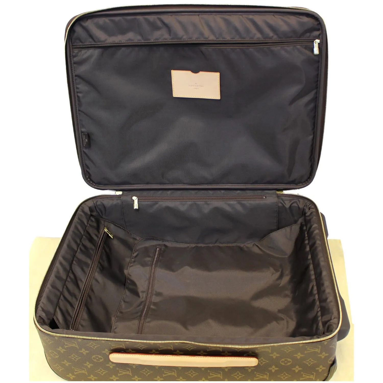LOUIS VUITTON Pegase Legere 55 Monogram Canvas Business Suitcase Travel Bag Brown