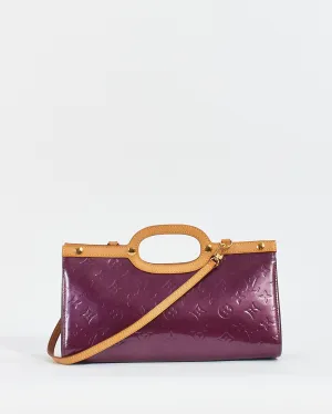 Louis Vuitton Purple Vernis Roxbury Drive Two-Way Bag