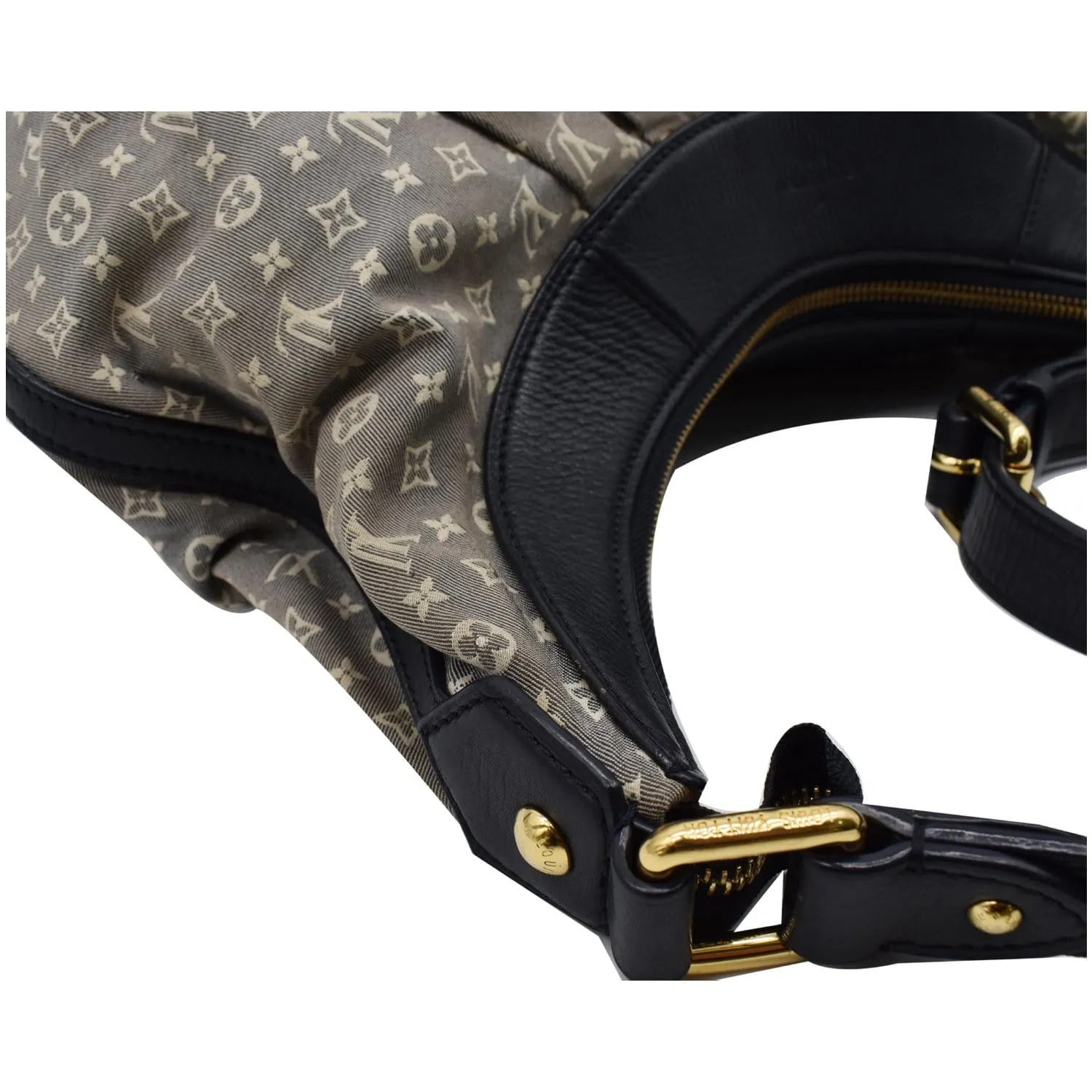 LOUIS VUITTON Rhapsody Monogram Canvas Shoulder Bag Light Grey