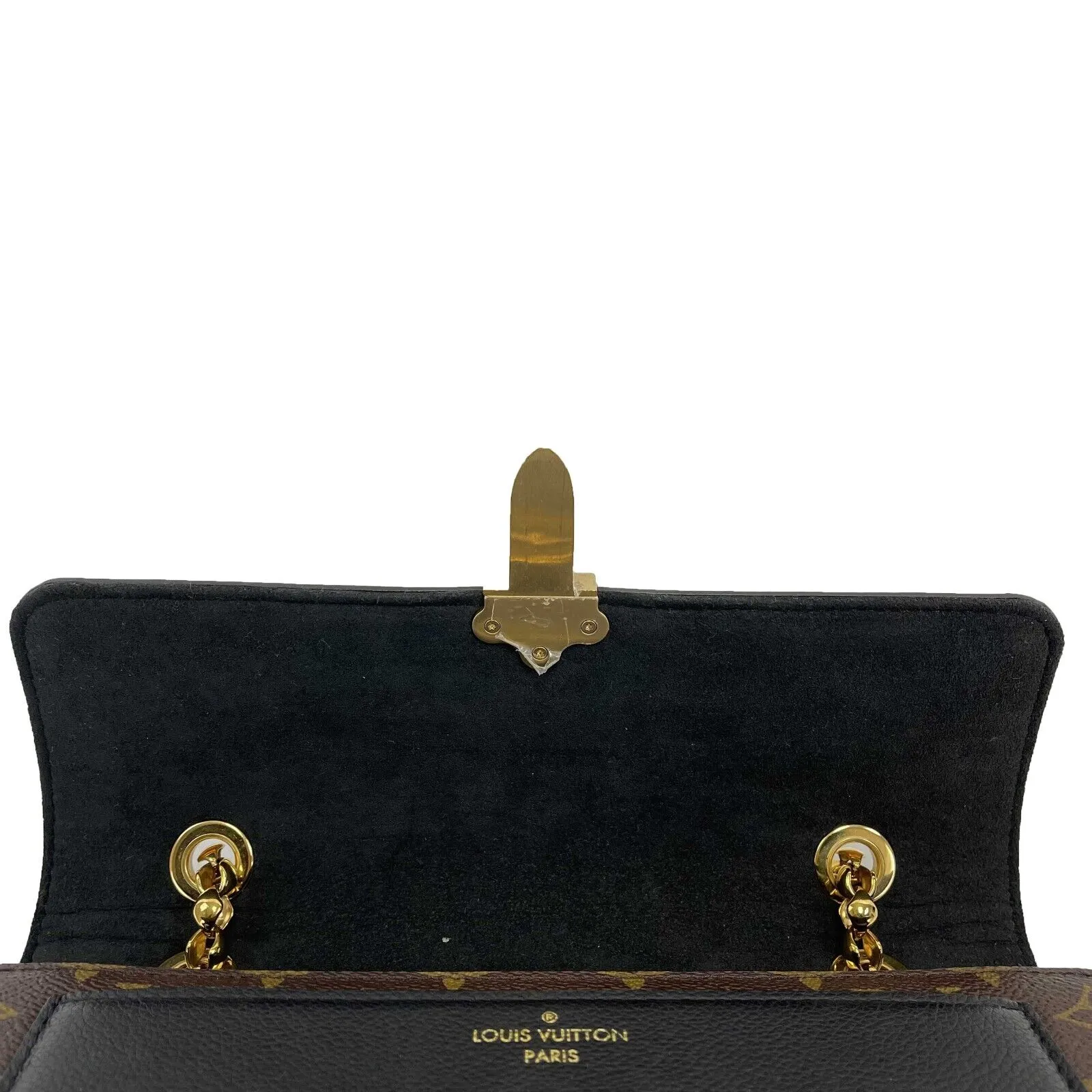 Louis Vuitton - Victoire Handbag Monogram Canvas and Leather Shoulder Bag