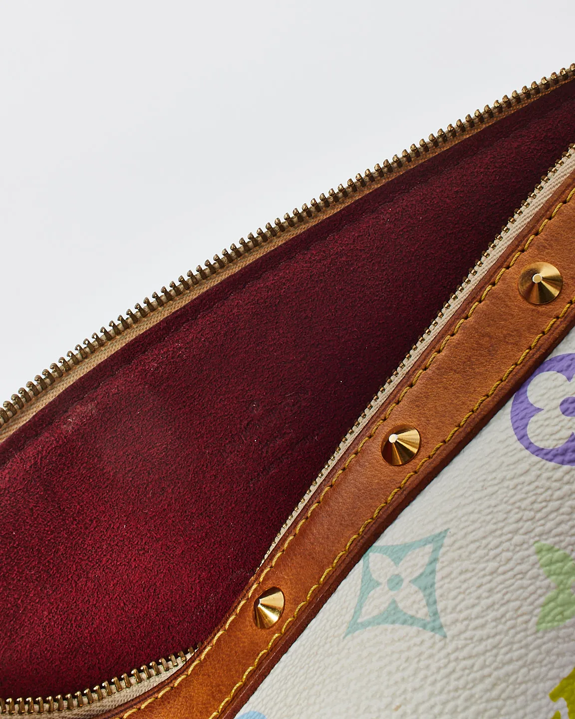 Louis Vuitton White Monogram Multi Murakami Pochette Accessoires