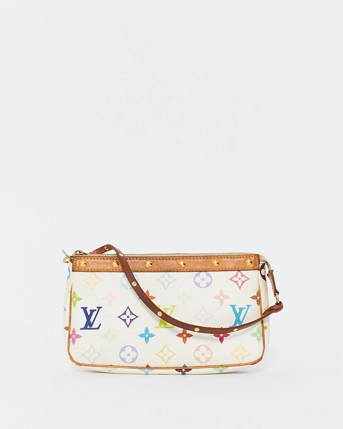 Louis Vuitton White Monogram Multi Murakami Pochette Accessoires