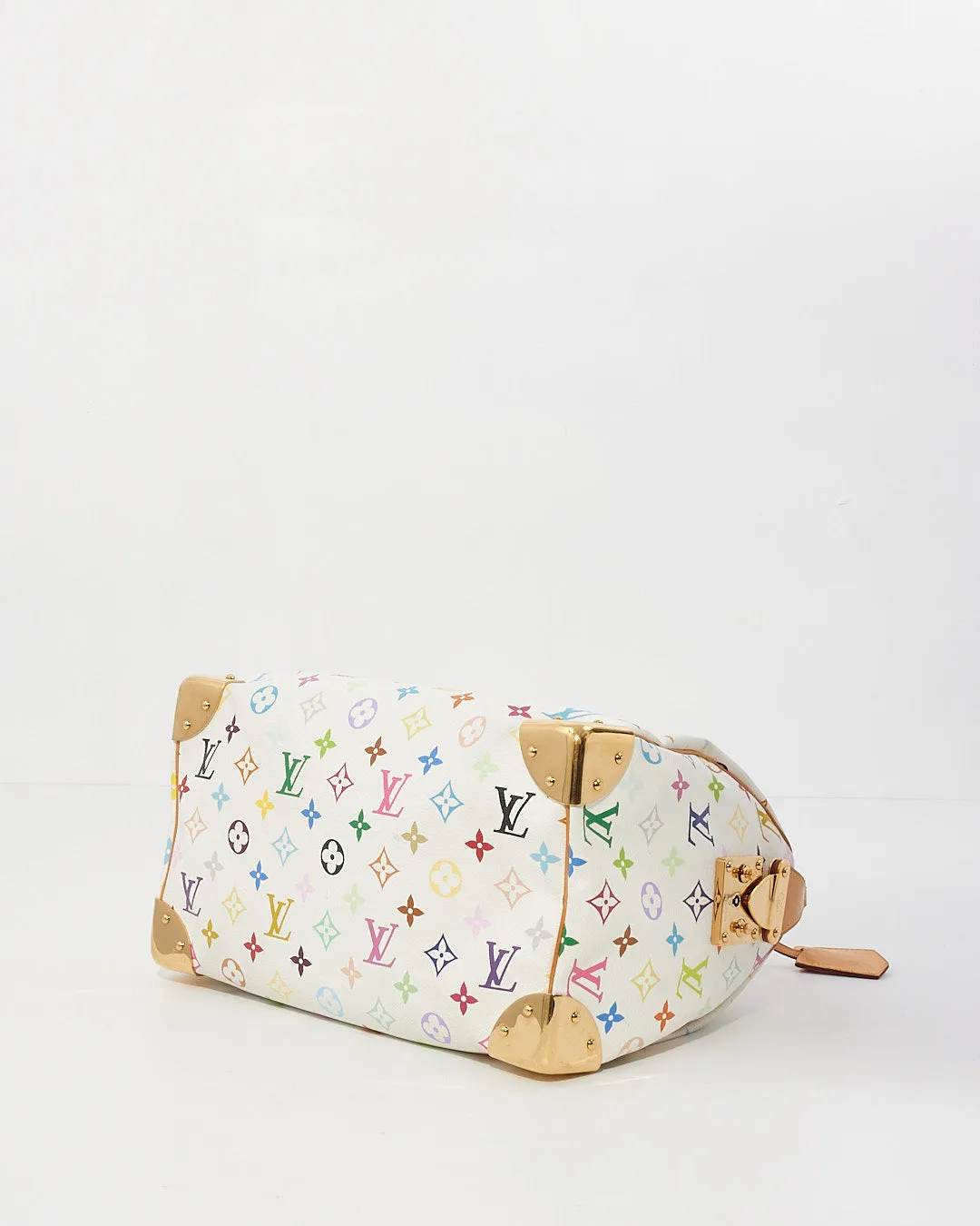 Louis Vuitton White/ Multi Monogram Speedy 30