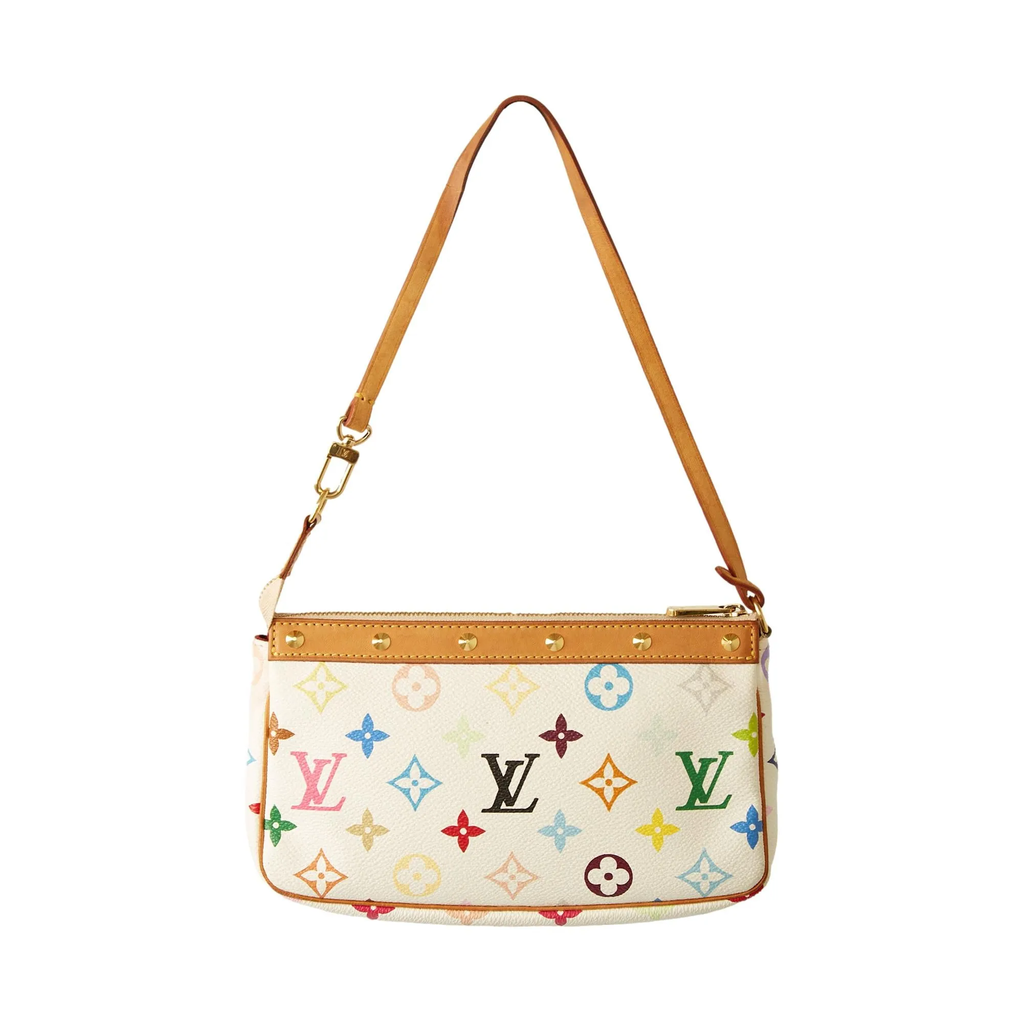 Louis Vuitton White Murakmi Shoulder Bag