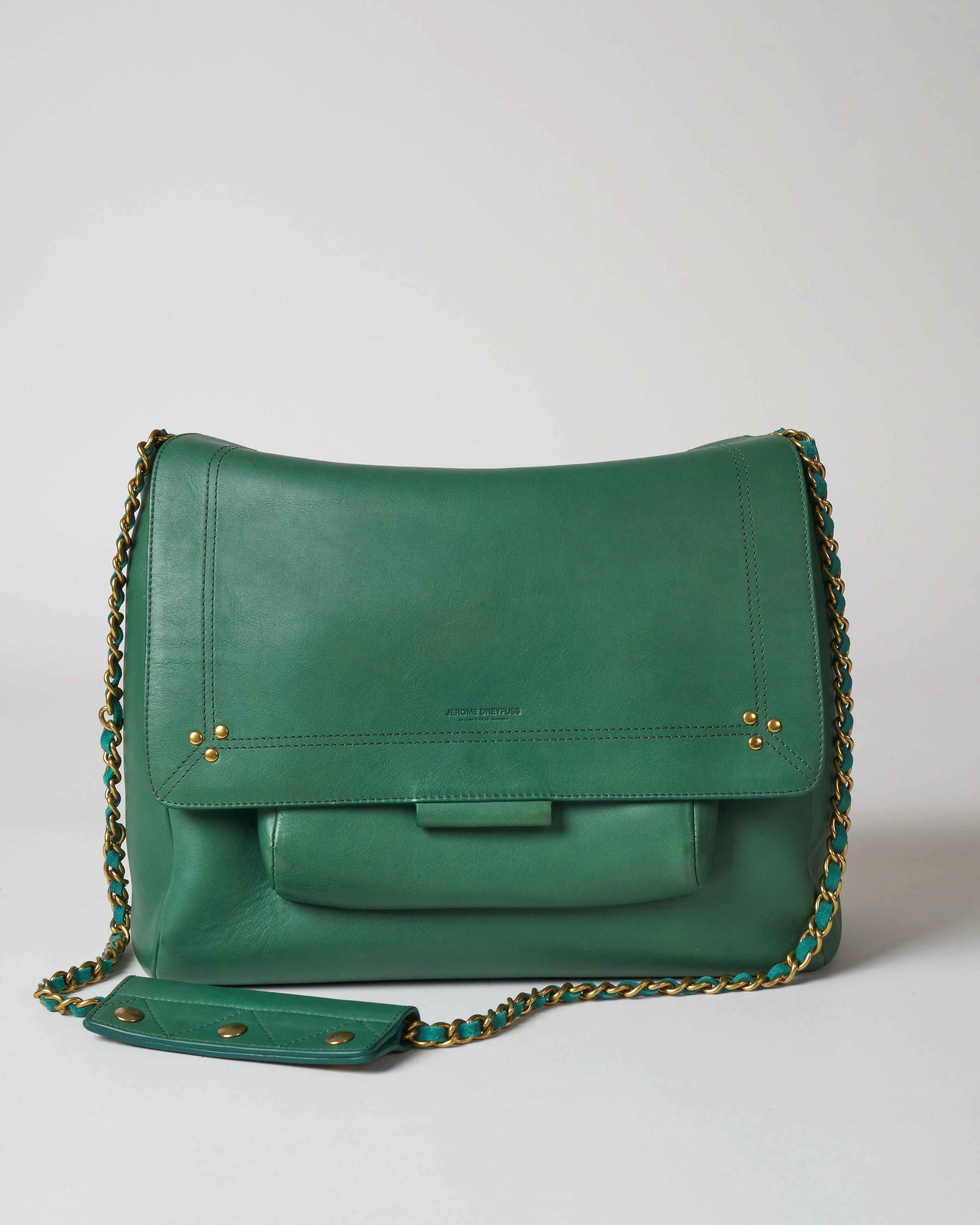 lulu xl shoulder bag - emeraude
