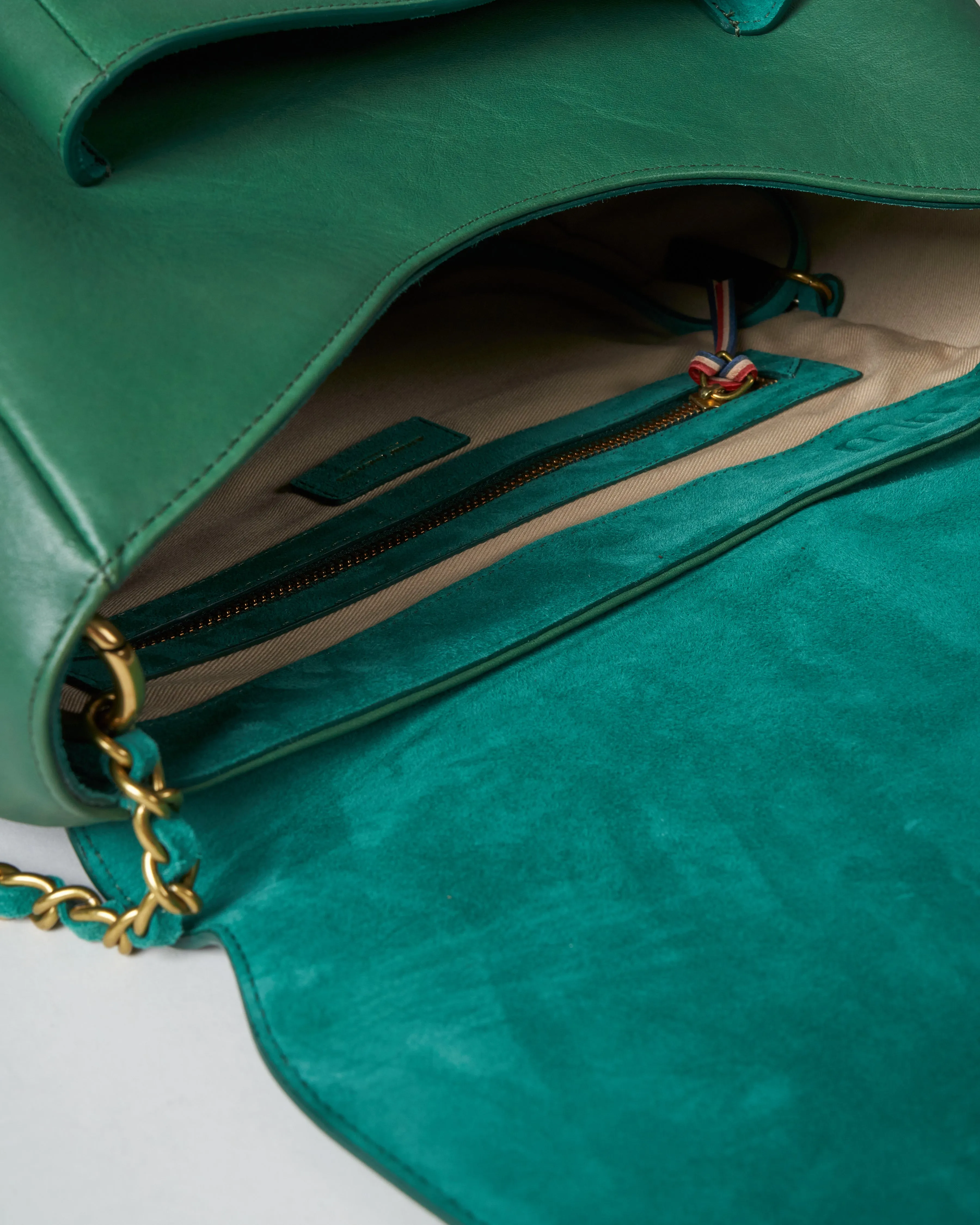 lulu xl shoulder bag - emeraude
