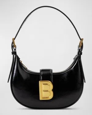 Luna Zip Leather Shoulder Bag