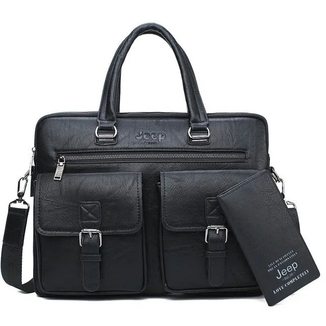 Men Briefcase for 13.3" Laptop