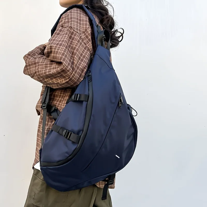 Mens Crossbody Bag Large Capacity Casual Outdoor Sports Shoulder Bag