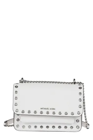 Michael Michael Kors Eyelet-Embellished Chain Linked Shoulder Bag