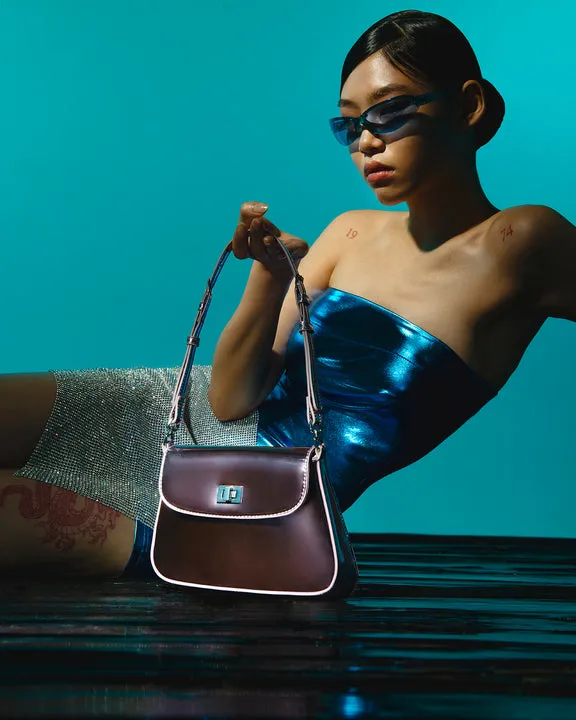MILA BAG - METALLIC PINK