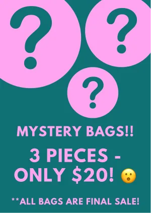 Mystery Grab Bags - 3 pieces/$20! 😮