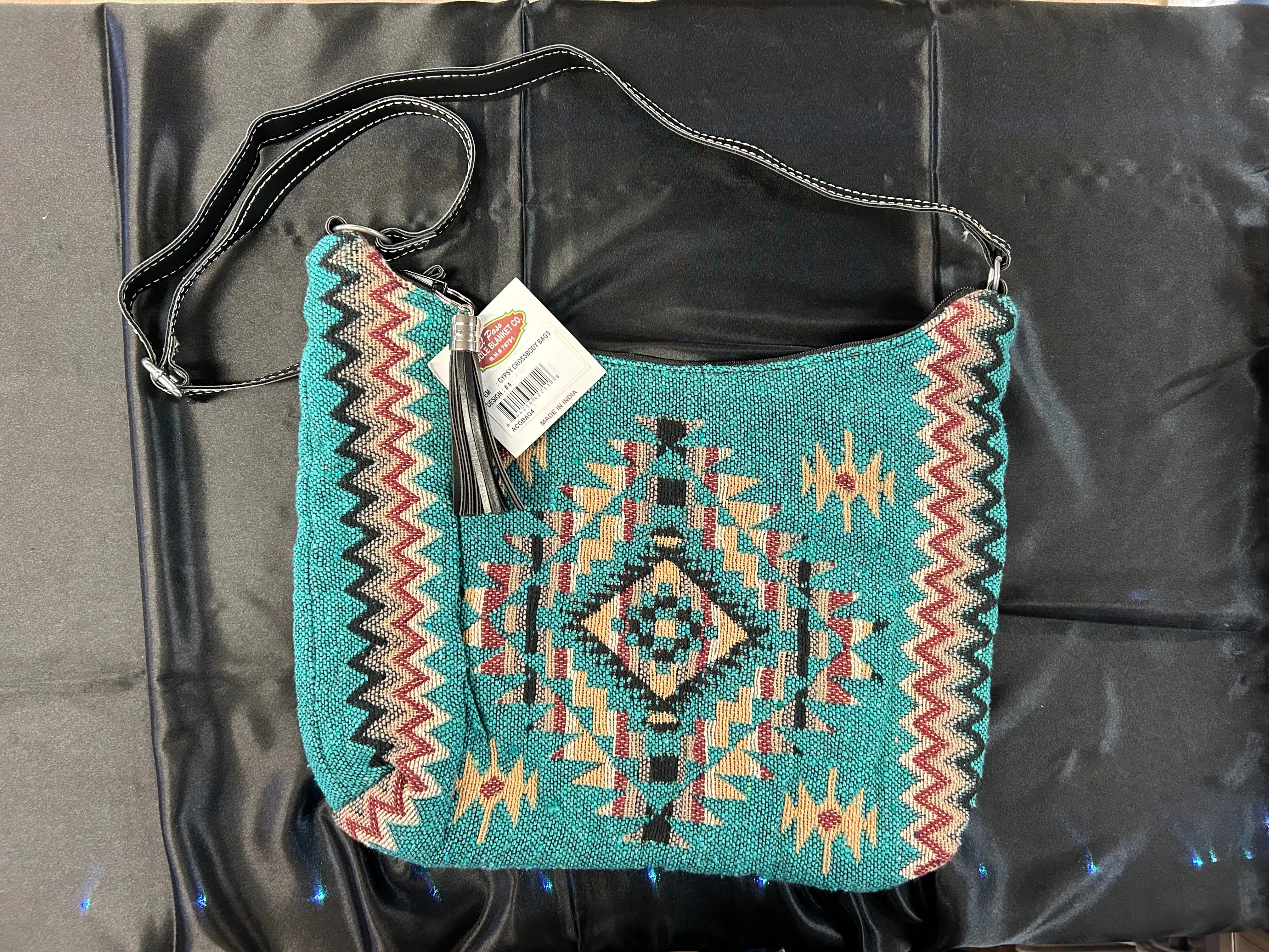 Native Print Crossbody Bag